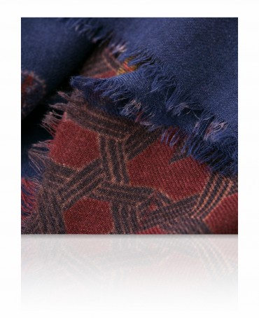 Палантин Унисекс W70.TW4-JAN17623/BLUE